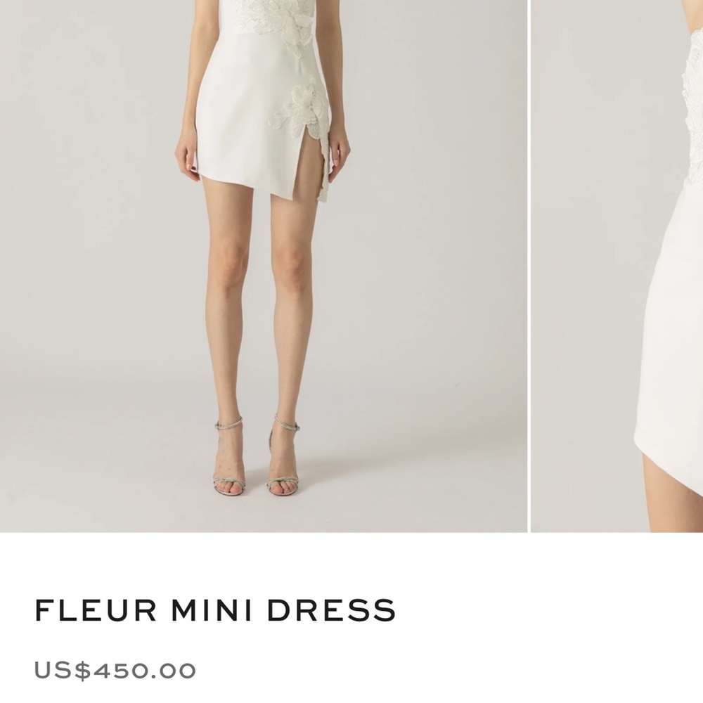 SAU LEE FLEUR MINI DRESS